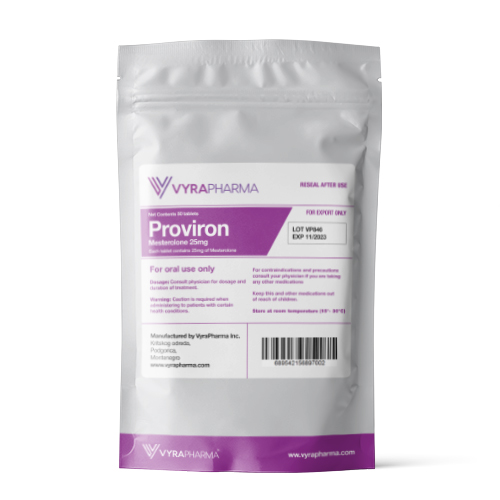 Proviron – Boost Free Testosterone & Libido – JuvePharma Proviron tablets – Mesterolone 25mg per tab