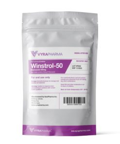 Winstrol-50 50mg Stanozolol tablets for muscle definition and strength enhancement